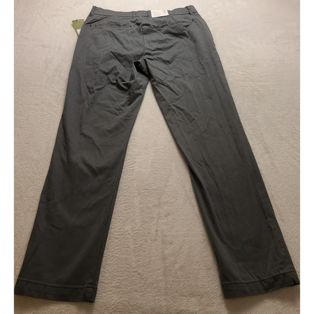 Goodfellow & Co Mens Gray Comfort Wear Slim Fit Chino Pants 30x30 NWT